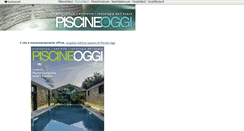 Desktop Screenshot of piscineoggi.it